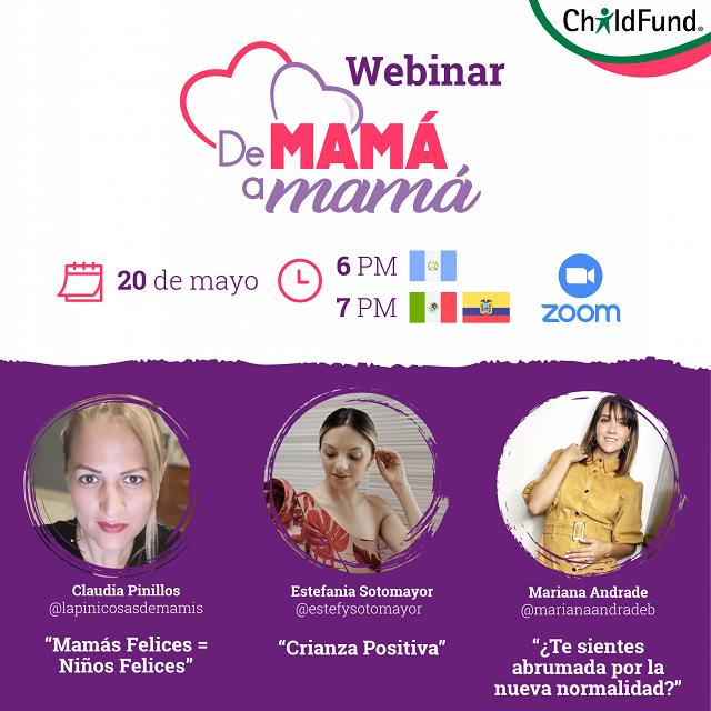 WEBINAR “DE MAMÁ A MAMÁ” CON INFLUENCERS INTERNACIONALES